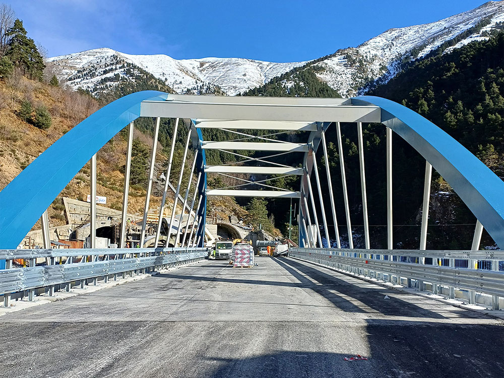 Pont d'enjambement